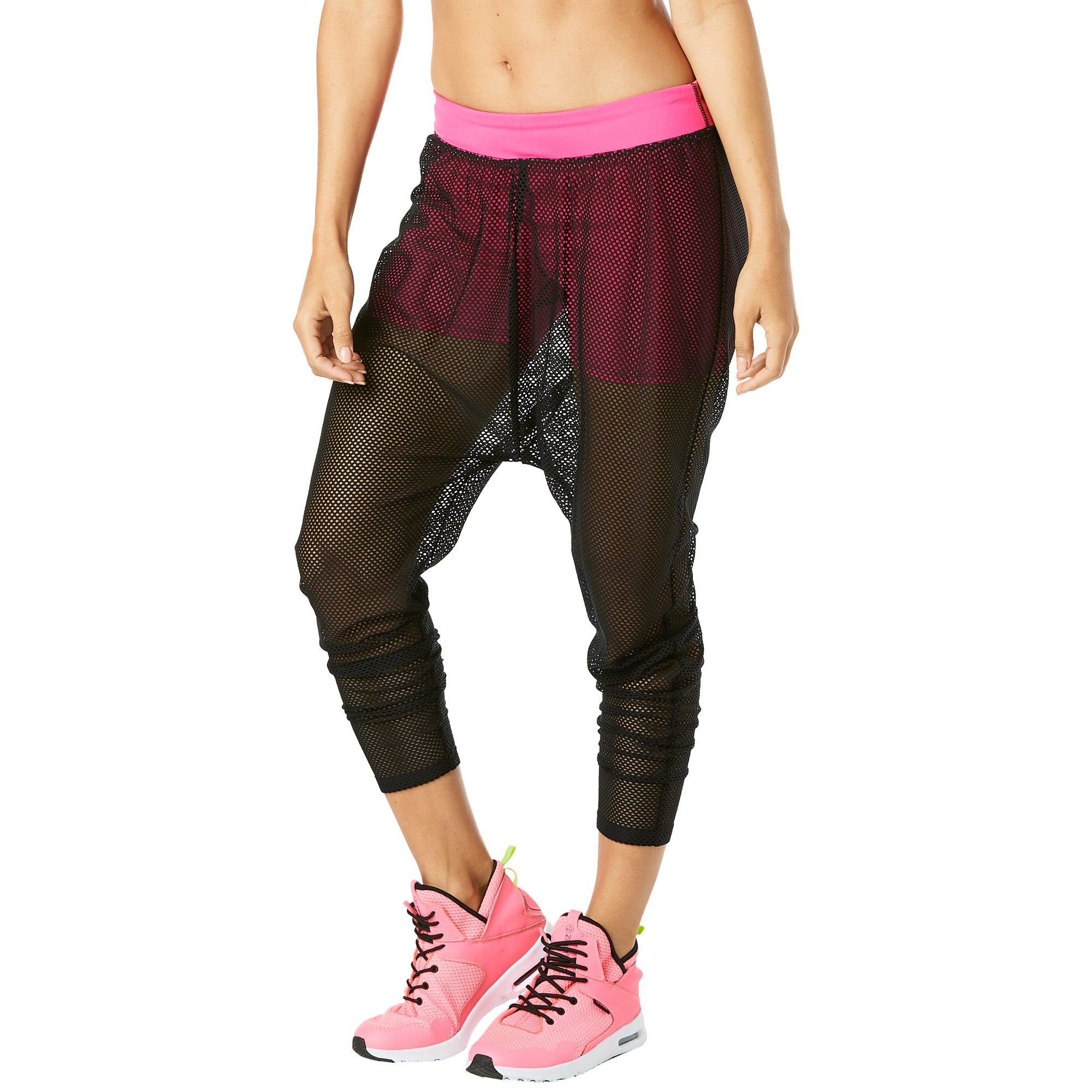 Zumba Women's Soft Breathable Activewear Harem Capri Workout Pants, Pin A  Rose Pink, XS : Amazon.in: Clothing & Accessories