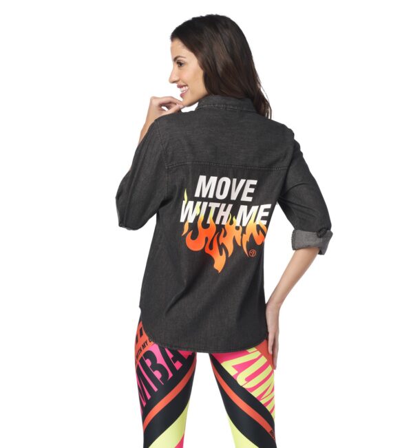 Zumba Stylin Button Down
