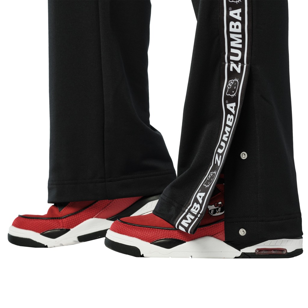 Zumba Forever Panel Track Pants - Bold Black / Cherry Red Z1B000190 –  Natysports