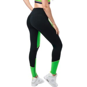 Club Zumba High Waisted Ankle Leggings