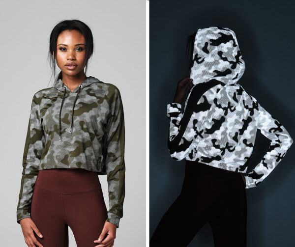 Drop And Give Me Reflective Camo Hoodie