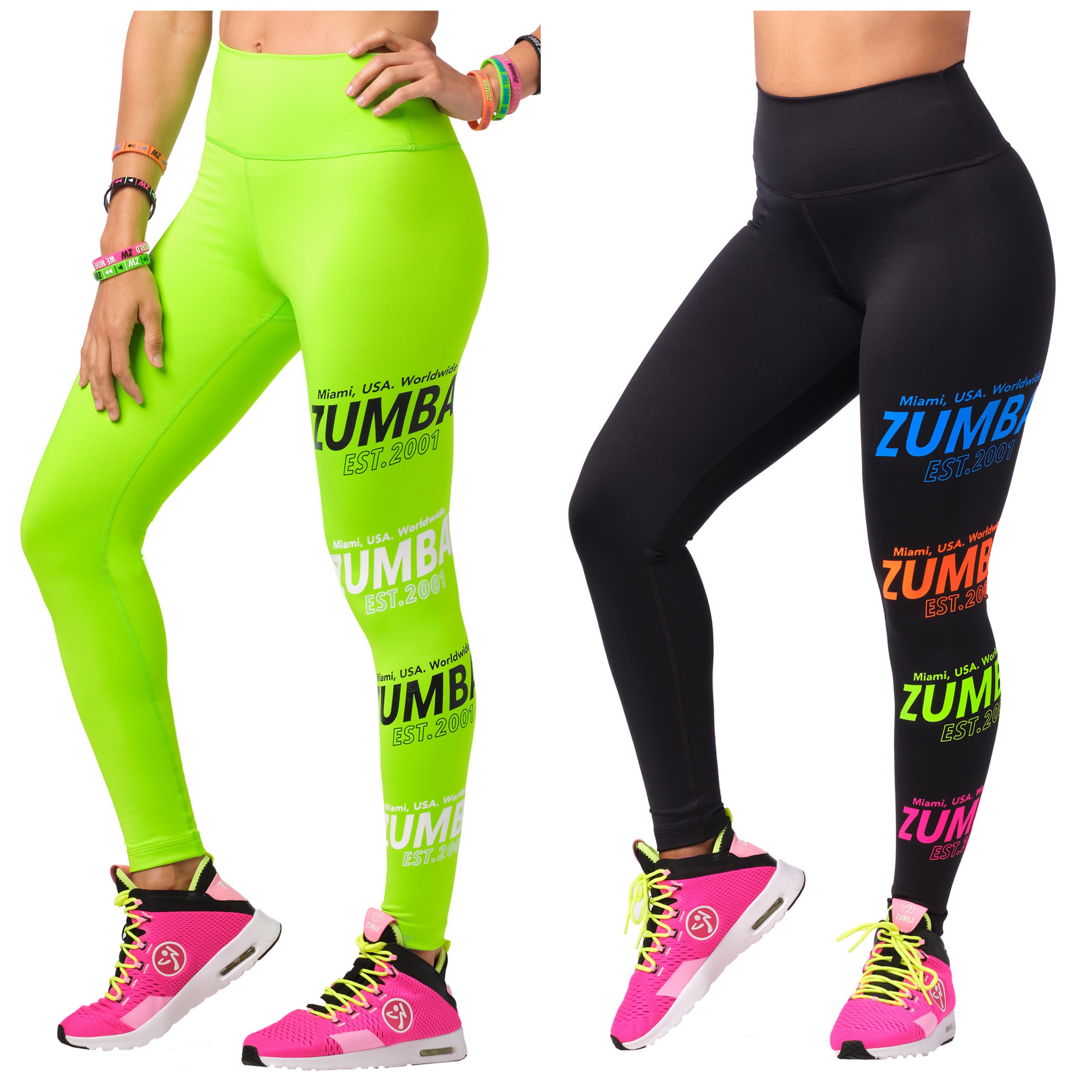 Buy Yellow and Blue Premium Quality Free Size Bio Wash Ankle-Length two leggings  combo - /shop