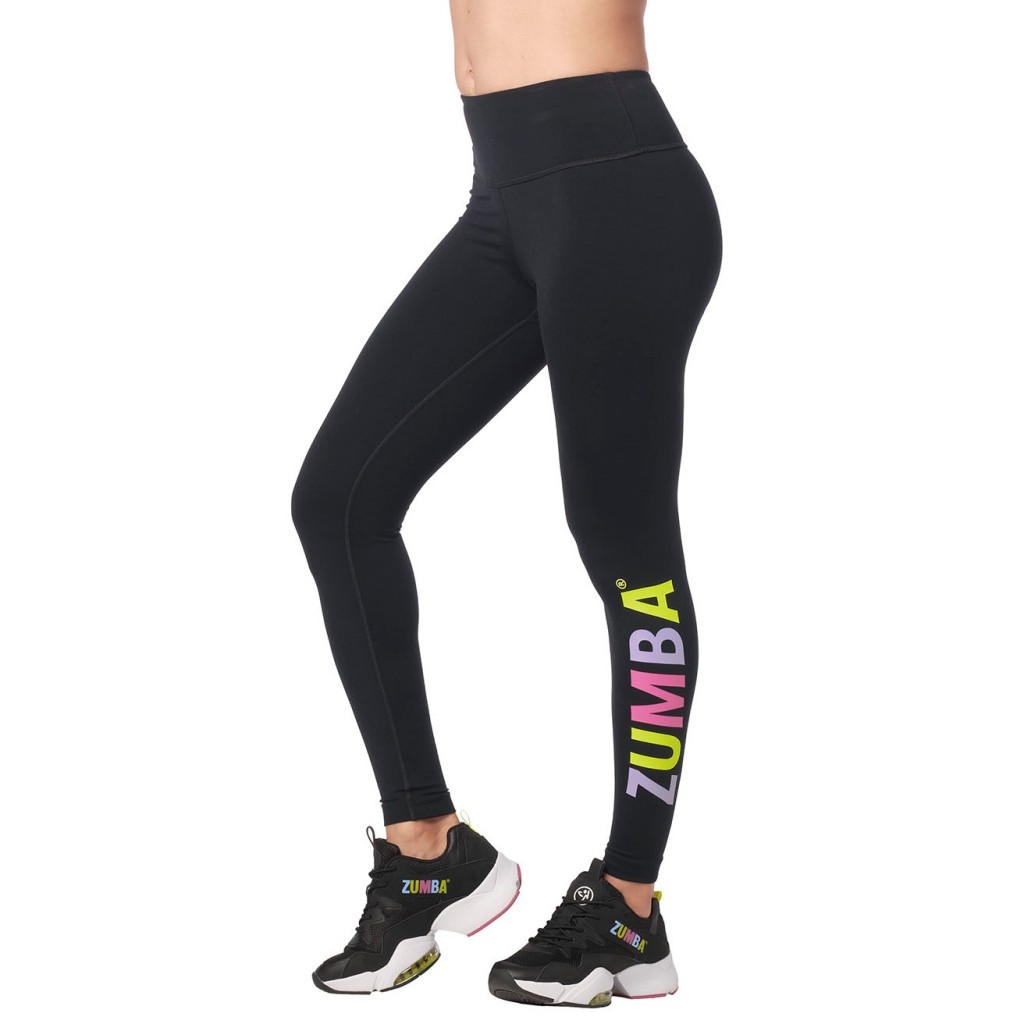 Made With Zumba Love High Waisted Ankle Leggings - Zumba Shop SEA