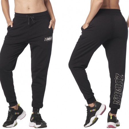  Calvin Klein Women's Logo Jogger Sweatpants, Onyx, X
