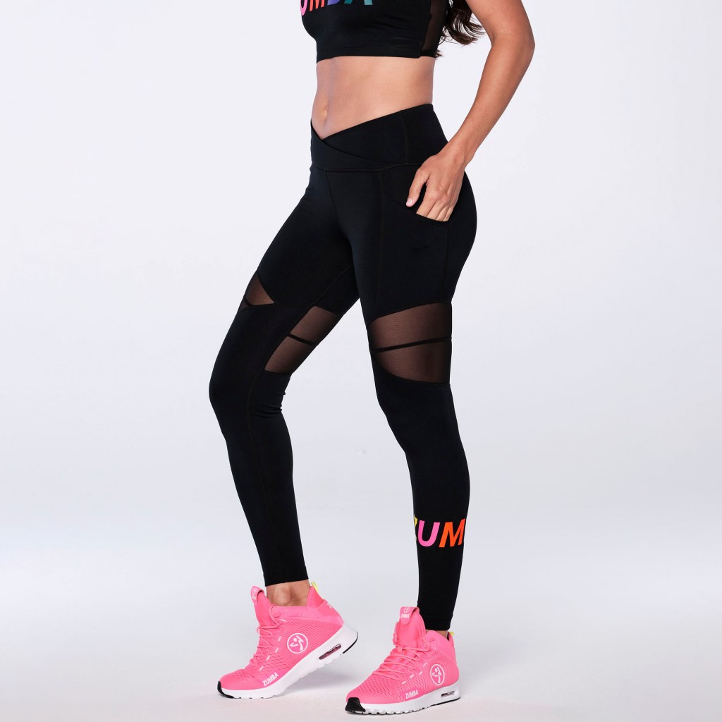 Zumba Crossover High Waisted Ankle Leggings - Zumba Shop SEA