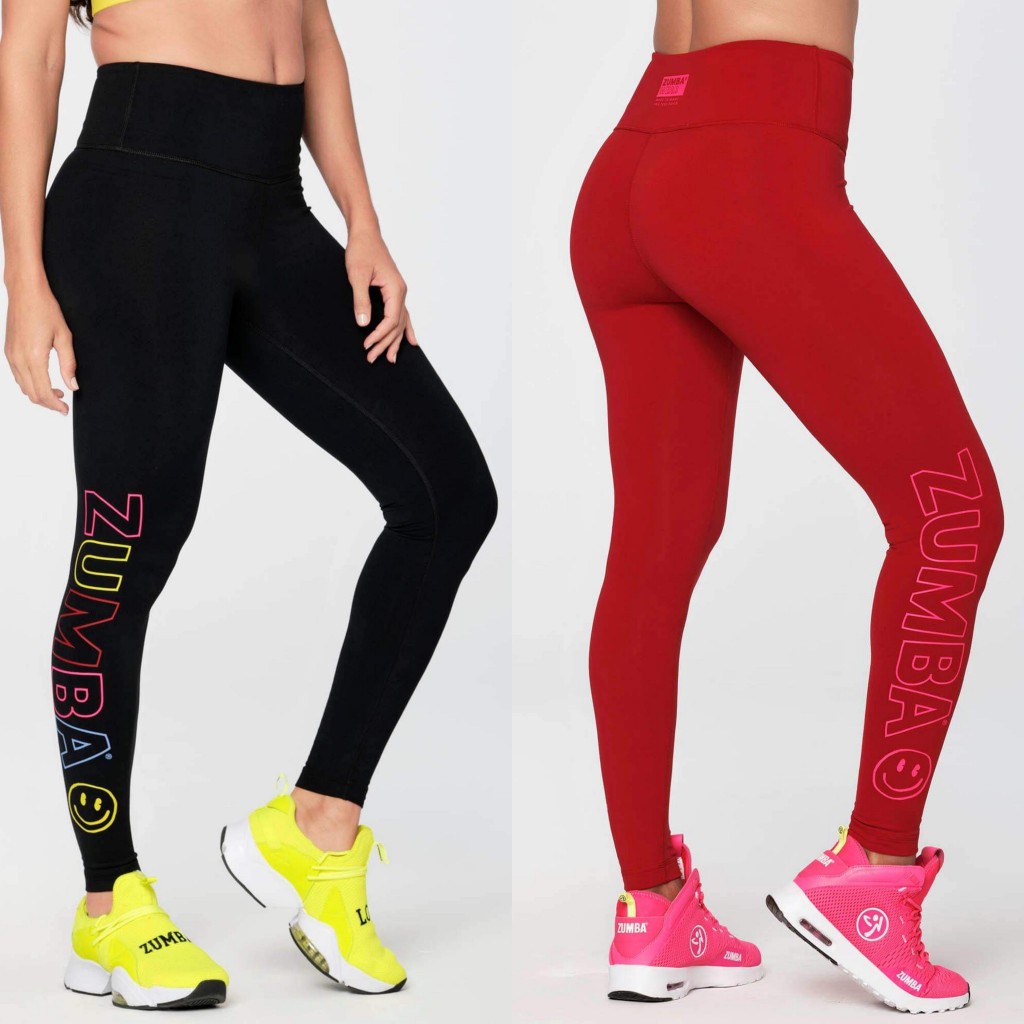 Never Stop Dancing Ankle Leggings - Back to Black, Zumba Wear