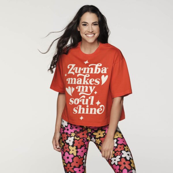 Zumba Lovin’ Boxy Crop Top
