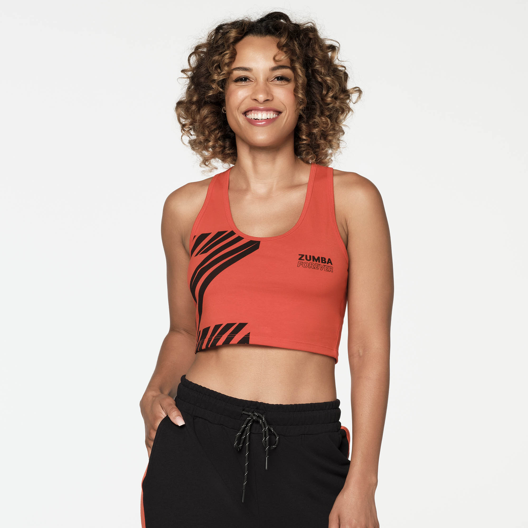 Zumba Forever Cropped Tank