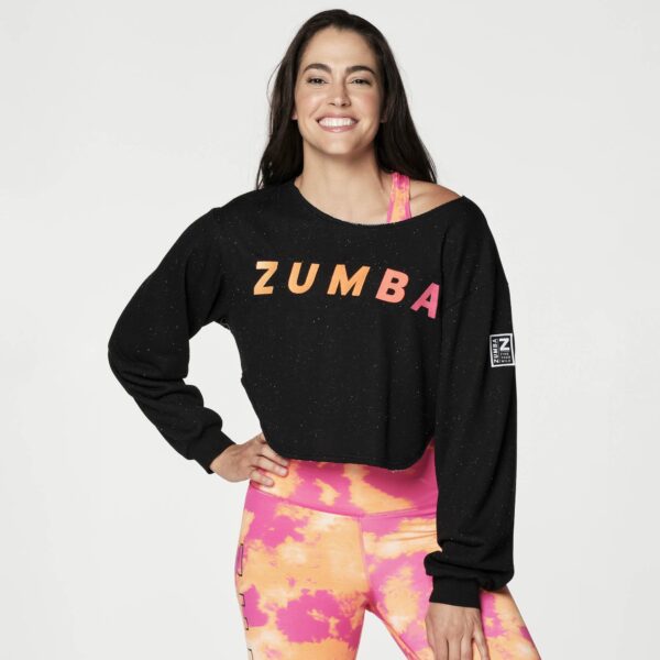 Zumba Move Crop Sweatshirt