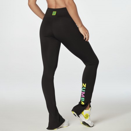 Zumba Ruched High Waisted Bootcut Leggings