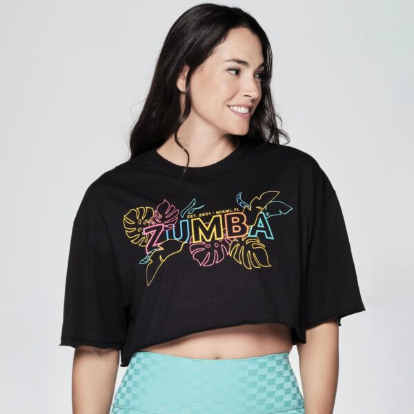Zumba Coastal Club Crop Top