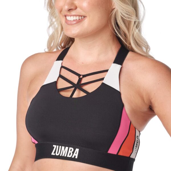 Zumba Color Blocked Bra
