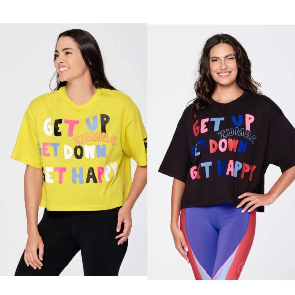 Zumba Bold Boxy Crop Top