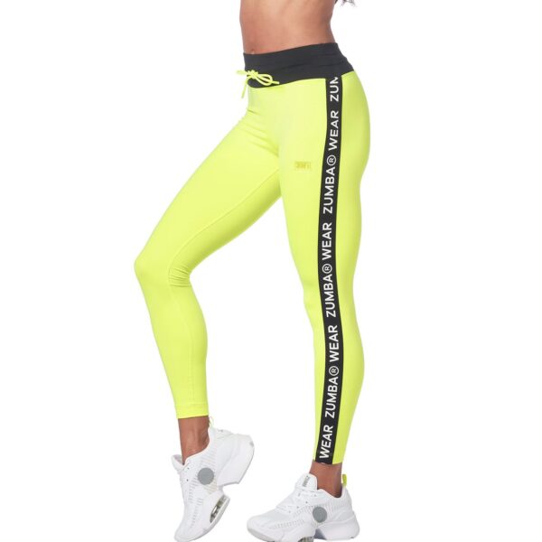 ZW Drawcord Waistband Ankle Leggings
