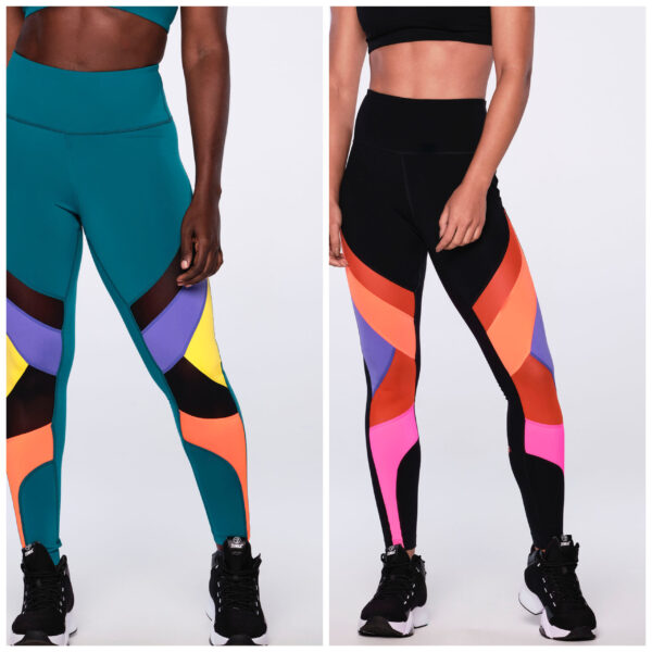 Zumba Muy Caliente High Waisted Ankle Leggings