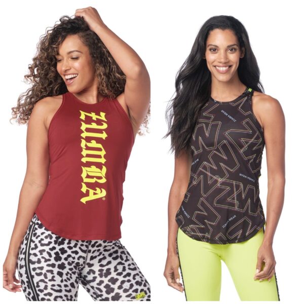 Zumba Wear High Neck Tank