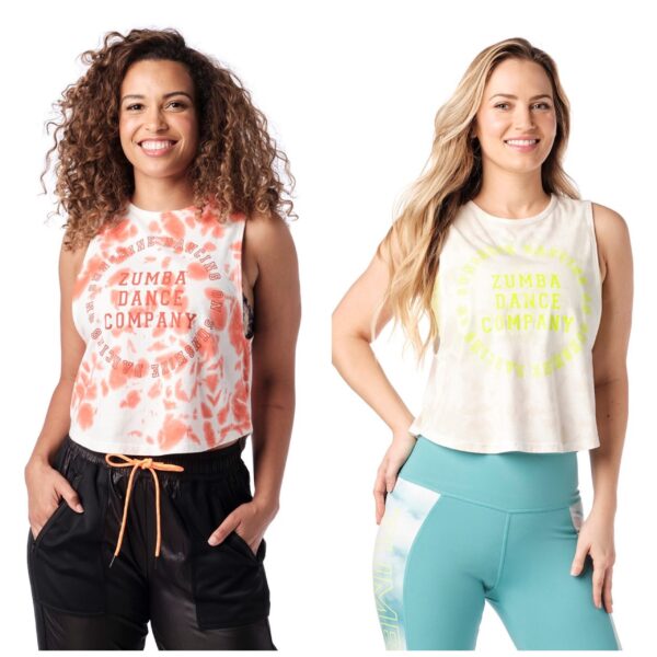 Zumba Dance Company Tie - Dye Tank
