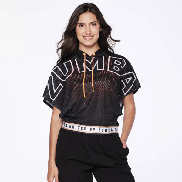 United By Zumba Mesh Hoodie