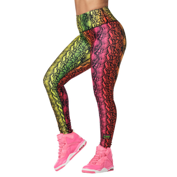 Wild For Zumba High Waisted Long Leggings