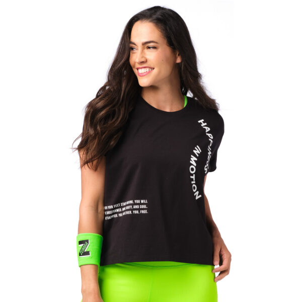 Zumba Wear Scoop Hem Top