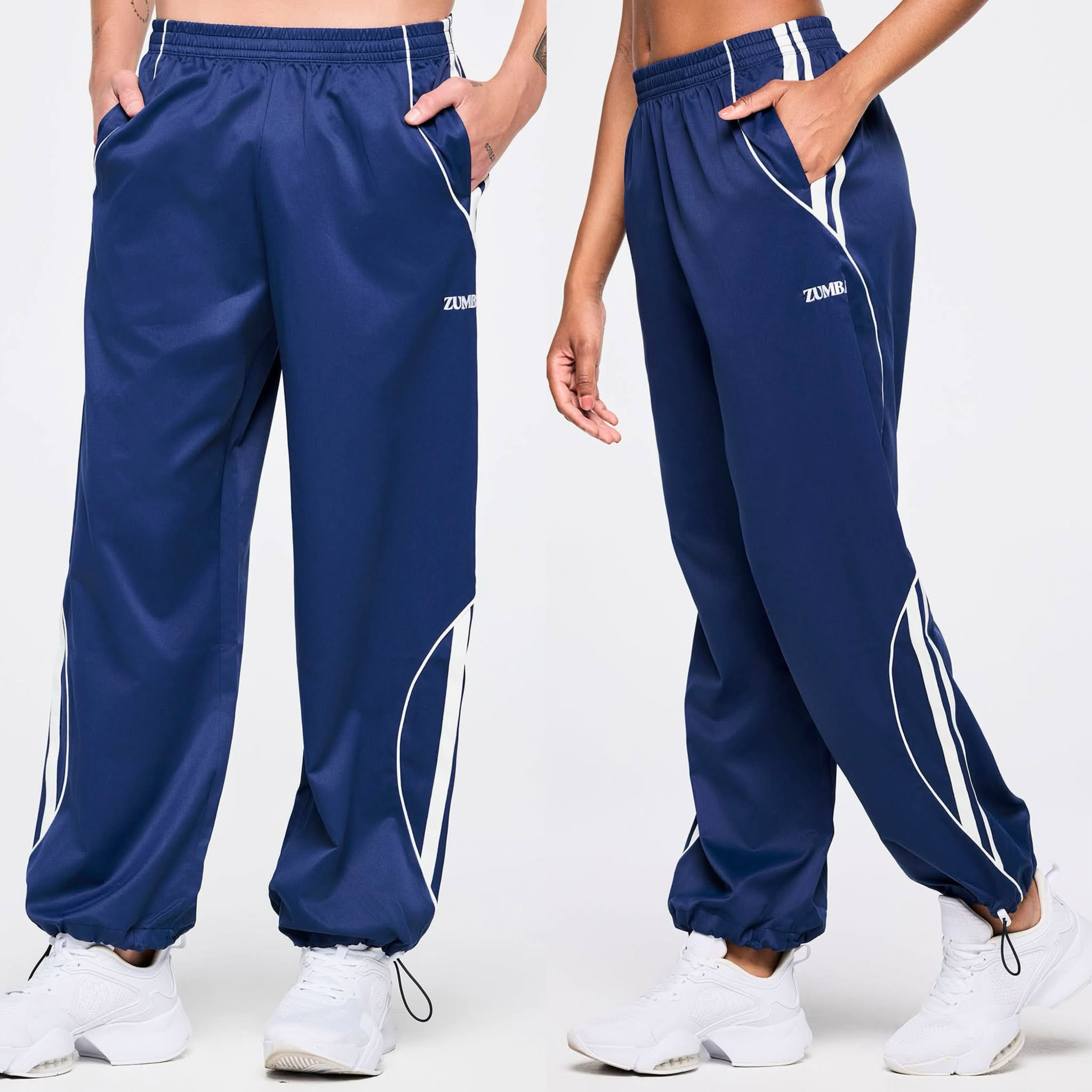 Zumba ズンバ SHIMMER TRACK PANTS シマートラック S