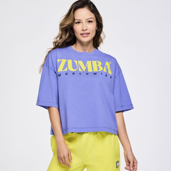 Zumba Oversized Boxy Crop Top