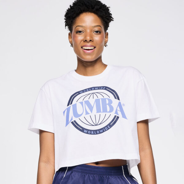 Zumba Crew Neck Crop Top