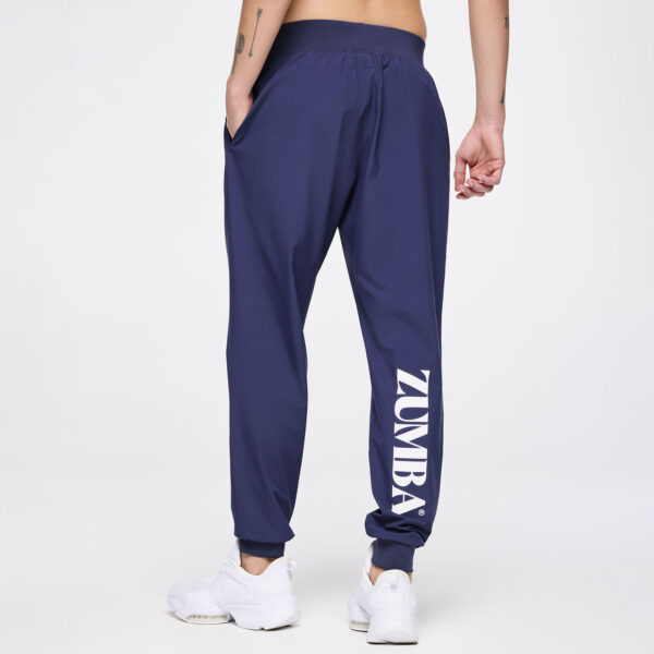 Zumba Men's Stretch Woven Slim Ankle Jogger
