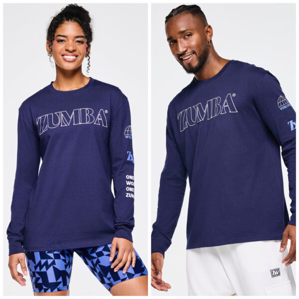 Zumba Unisex Long Sleeve Top