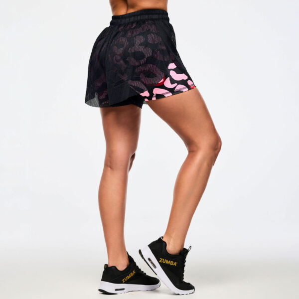 Zumba Victory Mesh Double Layer Shorts
