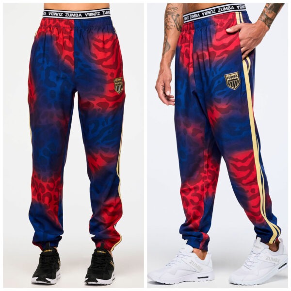 Zumba Victory Double Waisted Slouch Woven Pants