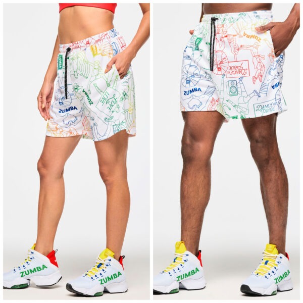 Zumba Men's Mesh Shorts