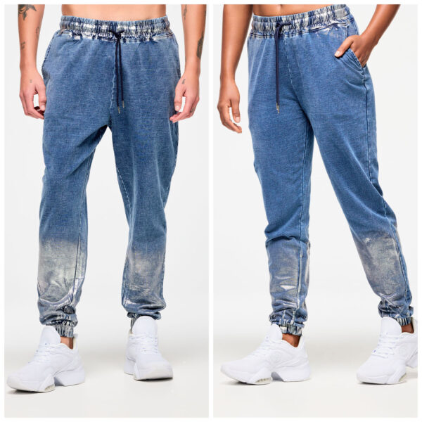 Blue Jean Knit Pants