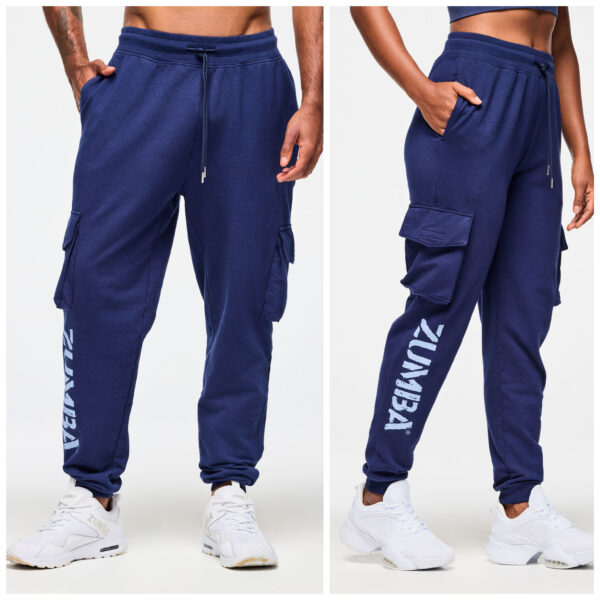 Blue Jean Men's Knit Denim Cargo Pants
