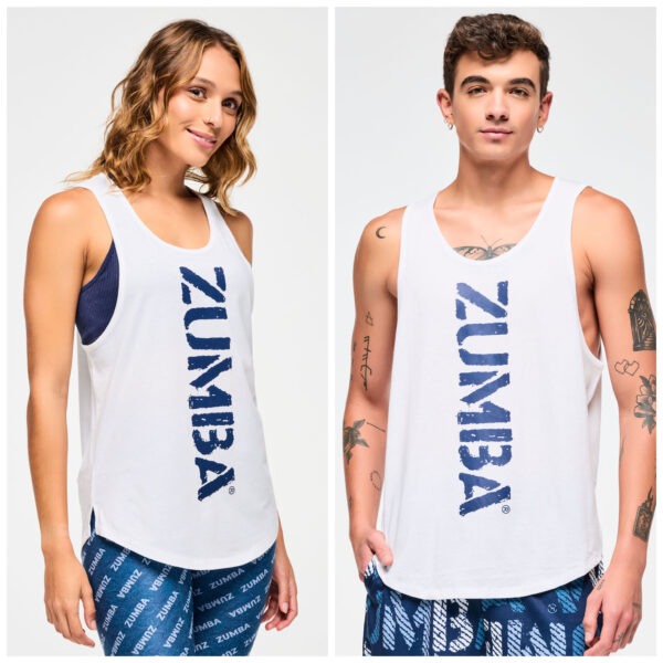 Blue Jean Men's Open Neck Tank