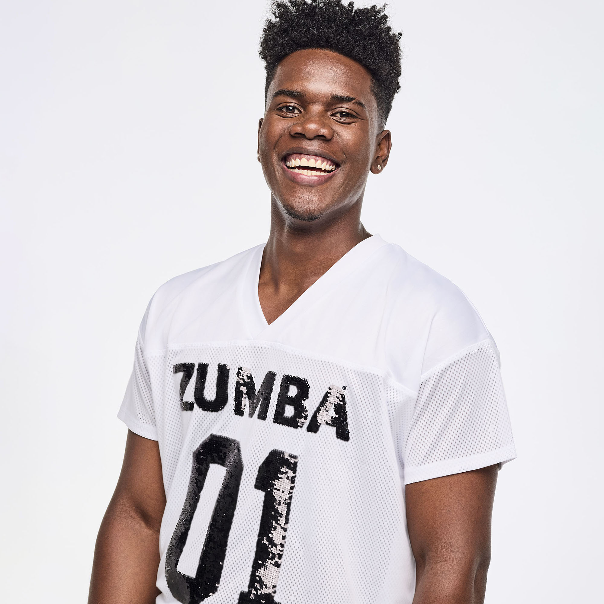 定価9,900円 ZUMBA 正規品 Vネック スパンコール メッシュTシャツ 定価9,900円 ZUMBA 正規品 Vネック スパンコール メッシュT