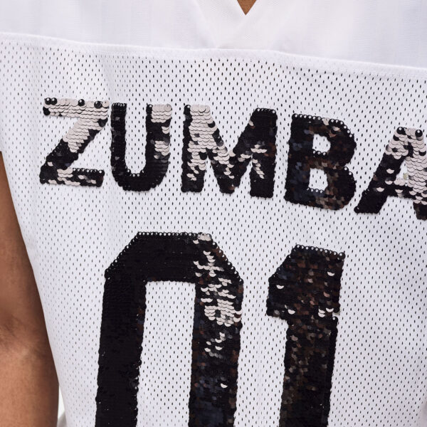 ダンス/バレエ Zumba - Zumba Sparkle V-Neck Mesh Top-S ZUMBA正規品 Zumba Sparkle V-Neck Mesh Top <Bold Black> | JWI